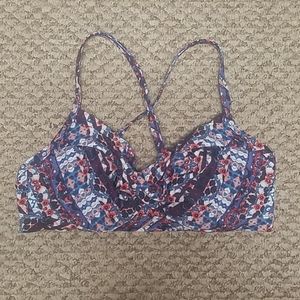Athleta twisted front bikini top